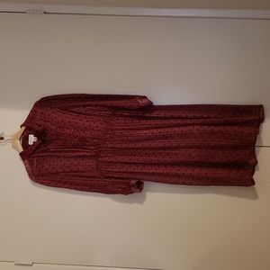 The silk farm 100% silk dress size M